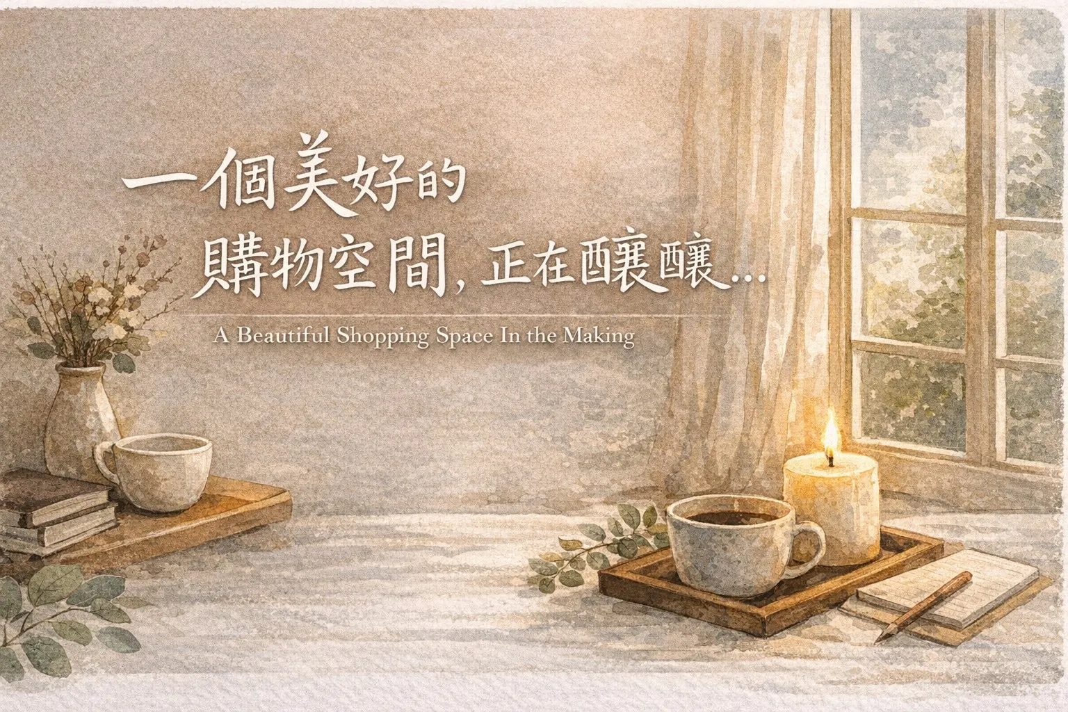 預備上線｜正在醞釀的生活選物所